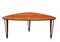 Teak Tripod Coffee Table from BC Mobler, 1950s 1