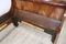 Bett aus Nussholz mit Intarsien, 1820er 3