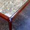 Large Marble and Teak Coffee Table, 1960s, Image 8