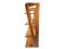 Large Italian Teak Hanging Shelf attributed to Isa, 1950s, Image 9