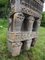 Antique Hand-Carved Wooden Pillar Column, Nuristan, Afghanistan, 1890s 10