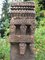 Antique Hand-Carved Wooden Pillar Column, Nuristan, Afghanistan, 1890s 8