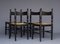 Italian Dining Chairs with Rush Seats, 1960s, Set of 4, Image 15