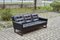 Finnish Modern Black Leather Sofa, 1960s, Image 13