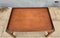 English Butler Tray Table in Mahogany and Hinged Brass, Image 3