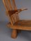 Brutalist Oak Lounge Chair, 1970s, Image 14