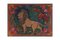 Vintage Pictorial Lion Rug or Wall Tapestry, 1960s 1