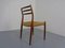 Teak Model 78 Dining Chair by Niels Otto Møller for J. L. Møller, 1960s 7