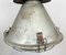Polish Industrial Factory Pendant Lamp with Glass Cover from Mesko, 1970s 4