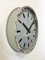 Reloj de pared industrial gris de Nedklok, 1960, Imagen 4