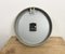 Grey Industrial Station Wall Clock from Nedklok, 1960, Image 17