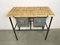 Industrial Worktable with Iron Drawers, 1960s 6