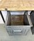 Industrial Worktable with Iron Drawers, 1960s 14