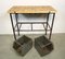 Industrial Worktable with Iron Drawers, 1960s 15