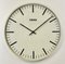 Vintage Swiss Beige Wall Clock from Favag, 1970s, Image 1