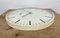 Vintage Swiss Beige Wall Clock from Favag, 1970s, Image 6