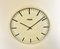 Vintage Swiss Beige Wall Clock from Favag, 1970s 5