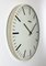 Vintage Swiss Beige Wall Clock from Favag, 1970s 2