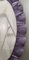 Violetter Wandspiegel aus Muranoglas & Messing, 1990er 7