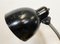 Lampe de Bureau Industrielle Noire, 1950s 2