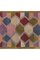 Vintage Colorful Checkered Tulu Rug 4
