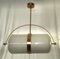 Murano Glas und Messing Deckenlampe, 1990er 8