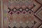 Alfombra de pasillo Kilim anatolia Mid-Century de lana, Imagen 8