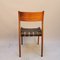 Chairs with Black Leather Seats attributed to Hans J. Wegner, Set of 8 5