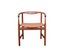 Pp203 Armchair in Mahogany and Cognac Colored Leather by Hans J. Wegner for PP Møbler, 1970s, Image 5