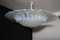 Lámpara de araña de cristal de Murano blanco e iridiscente de Barovier & Toso, años 90, Imagen 13