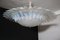 Iridescent and White Murano Glass Chandelier from Barovier & Toso, 1990s 20