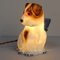 Art Deco Dog Table Lamp in Porcelain, 1930s 8