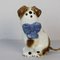 Art Deco Dog Table Lamp in Porcelain, 1930s, Image 3