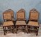Renaissance Dining Chairs in Oak, 1850s, Set of 6 1