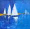 Francoise Laine, Voiles blanches, 2022, Oil on Canvas, Image 1