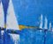 Francoise Laine, Voiles blanches, 2022, Oil on Canvas 2