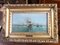 Eduardo de Martino, Seascape, 1800s, Oil on Board, Framed 1
