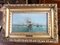 Eduardo de Martino, Seascape, 1800s, Oil on Board, Framed, Image 1