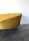 Yellow Velvet and Brass Sofa, 1970s 7