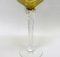 Copas de vino Art Déco de cristal, años 20. Juego de 7, Imagen 19