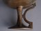 Indian Wood Footed Bowl with Handle, 1950s, Image 7