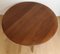 Round Danish Teak Minerva Coffee Table with Reed Storage Compartment by Peter Hvidt & Orla Molgaard-Nielsen for France & Son, 1960s 4
