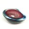 Murano Glass Bowl from Mandruzzato, Italy, 1950s 4