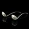 Small William IV Toddy Ladles, Scotland, Set of 2, Image 1