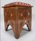 Vintage Carved Stool, Damascus, Syria, 1950s, Image 4