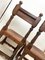 Brutalist Saddle Leather Dining Chair, 1970s, Set of 4, Image 18