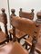 Brutalist Saddle Leather Dining Chair, 1970s, Set of 4, Image 15