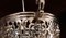 Scatola per biscotti con struttura in metallo placcato in argento decorato e inserto in vetro blu originale di WMF, Germania, inizio XX secolo, Immagine 7