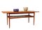 Danish Coffee Table in Teak with Newspaper Shelf, 1960s, Image 7