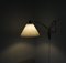 Lámpara de pared danesa de latón con brazo giratorio, años 50, Imagen 11